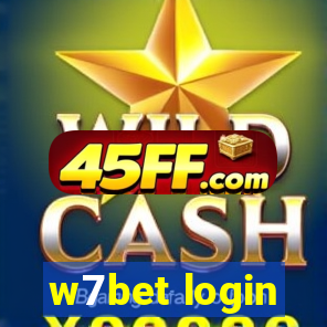 w7bet login